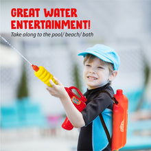 Load image into Gallery viewer, Born Toys Water Gun for Kids for Ages 3-7, Backpack Water Gun, Toy Fire Extinguisher - Use as Squirt Gun, Water Shooter, Water Blaster Soaker Gun - Great Fireman Toys for Fireman Costume for Kids