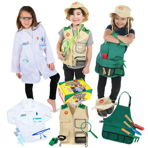 Born Toys Dress Up & Pretend Play 3-in-1 Premium Kids Costumes Set Age BornToys Born Toys Dress Up & Pretend Play 3-in-1 Premium Kids Costumes Set Age BornToys